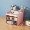Small drawer-type pen container, home desk, glove compartment, desktop stationery, remote control storage box.Holiday gift 6