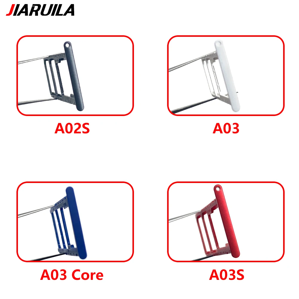 SIM Card Socket Slot Tray Reader Holder Connector Micro SD Adapter Container For Samsung A02S A03S A03 Core