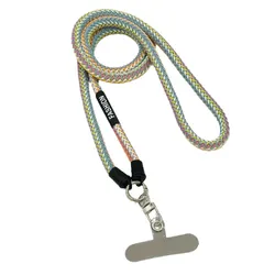 Universal Phone Case with Detachable Long Braided Neck Lanyard (Greener 1pcs)