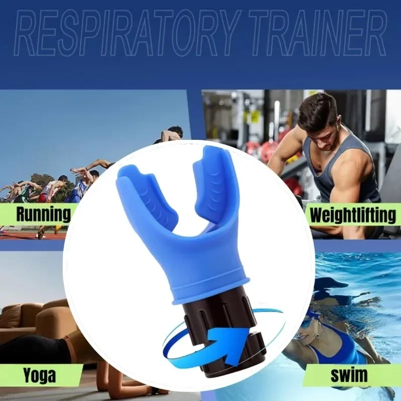 Improve Lung Capacity Fitness Portable Vital Capacity Abdominal Breathing Trainer Adjustable Resistance Outdoor Camping breathing exerciser,breathing trainer