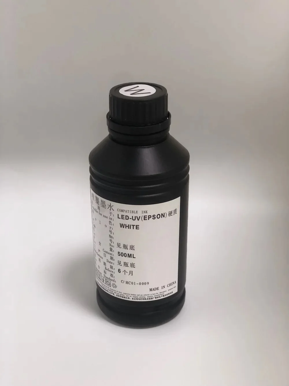 500ml UV ink for Epson xp600 tx800 i1600 i3200 4720 L1800 L1850 1390 UV Curing LED ink for Flatbed DTF Wall Printers