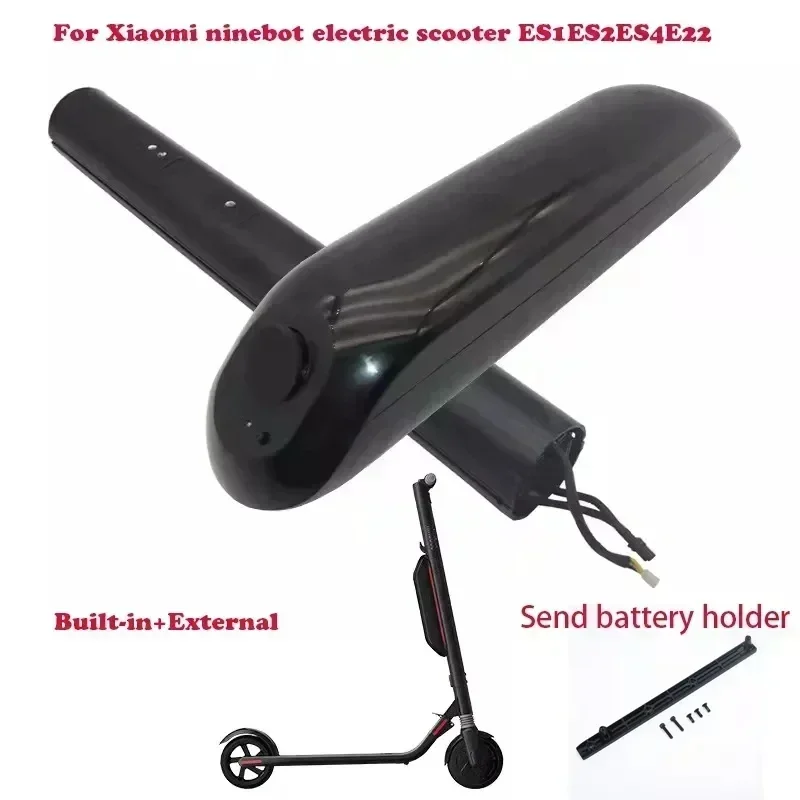 

Для электроскутера Xiaomi ninebot Segway ES1ES2ES4E22, внешний расширитель, встроенный литиевый аккумулятор, оригинальные аксессуары