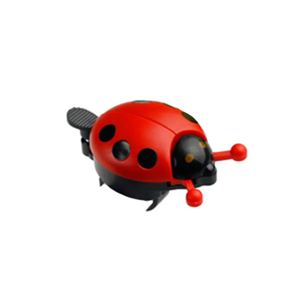

Loud Horn Ring Handlebar Alarm Mini Bicycle Bell Ladybird Design Bicycle Bell For Kids Fun Plastic Bike Accessory