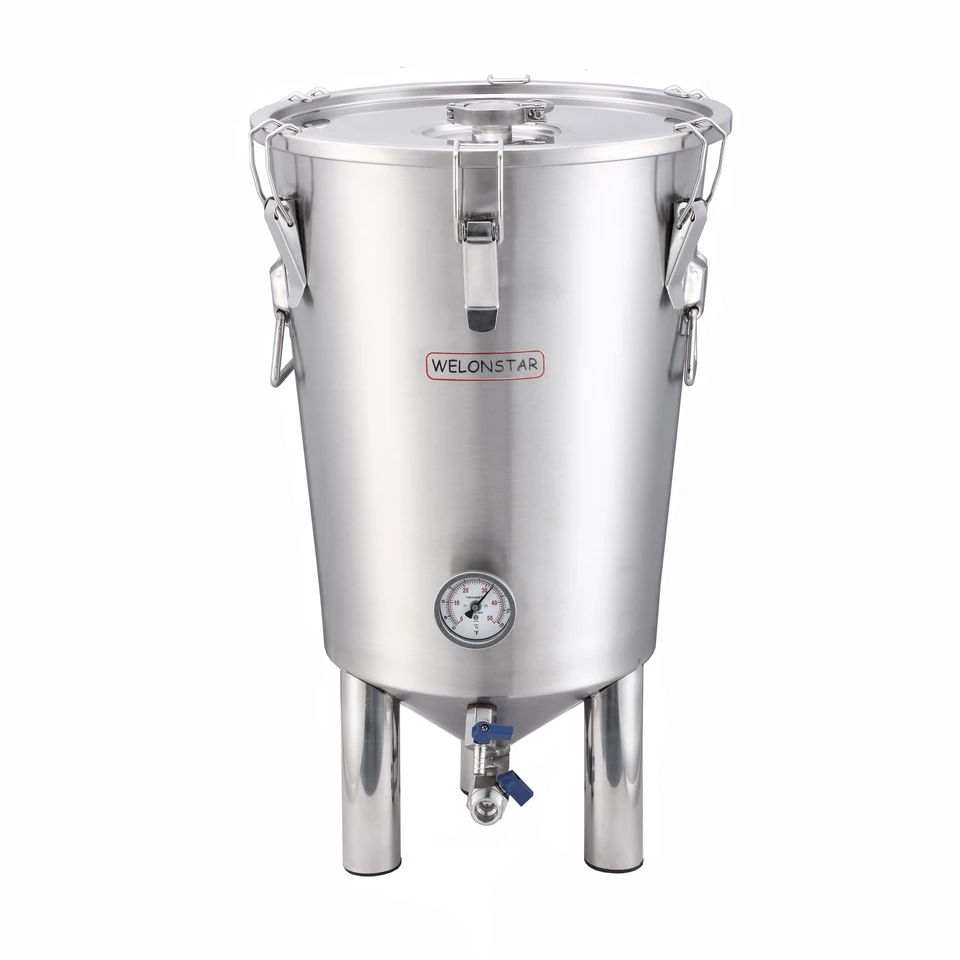 35 Liter Stainless Steel Conical Fermentation Tank