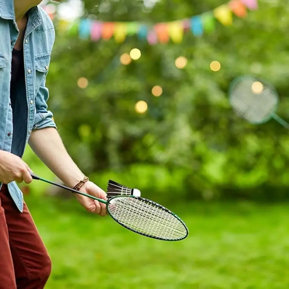Pure Fur Badminton Shuttlecock High Speed Training Badminton Shuttlecocks with Great Stability Durability Indoor for