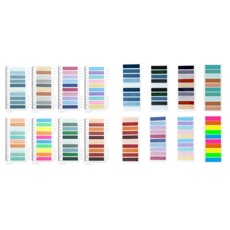 

1600Pcs Page Marker Transparent Sticky-Notes Tabs Book Tabs Sticky Tabs Stick It Tabs, School Supplies Indexes Tabs