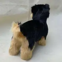Kawaii Yorkie Dog Puppy Stuffed Teddy Dog Plush Toy Cute Dolls Kids For Children Baby Pets Gifts Simulation Birthday Fluffy Kpop 2