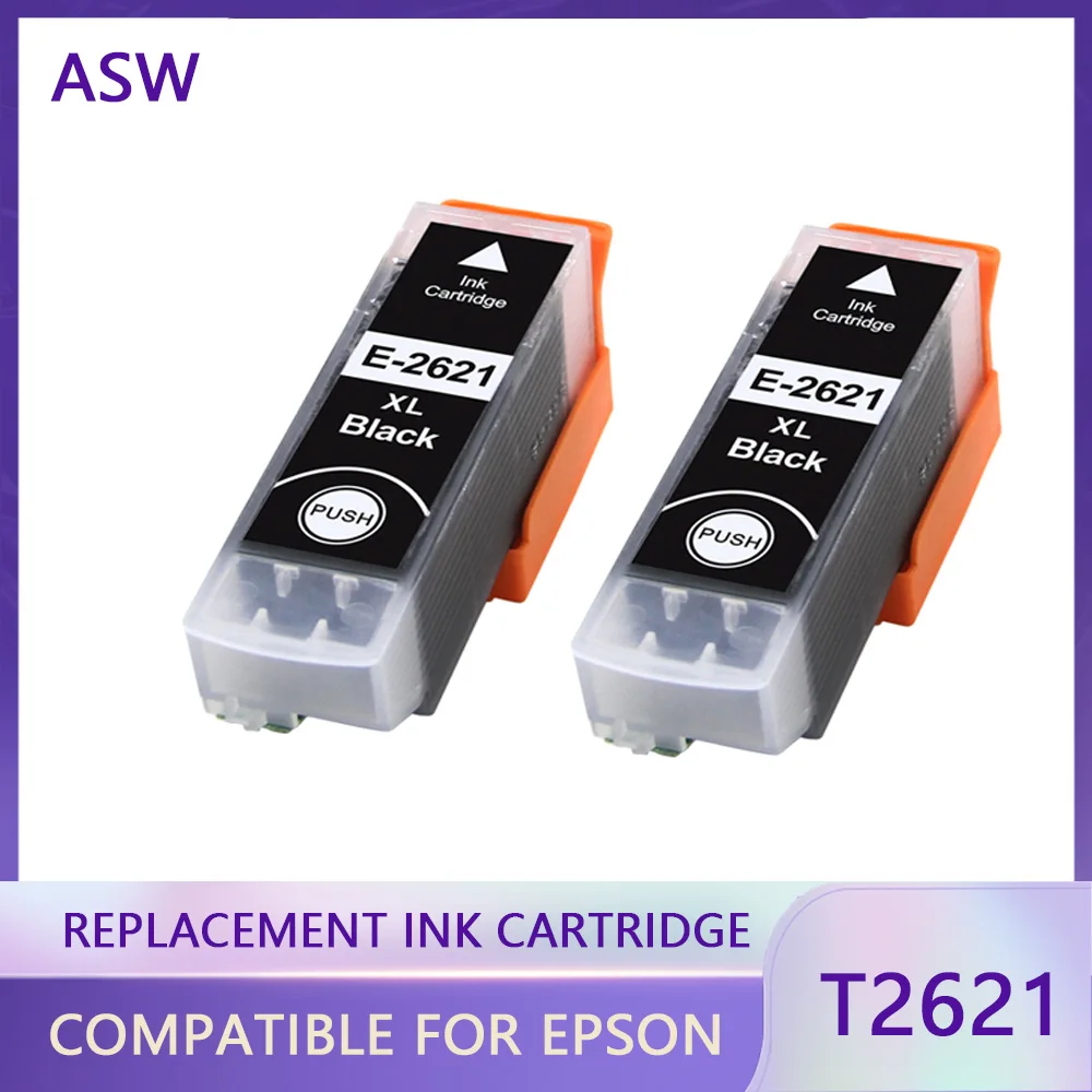 

Compatible Ink Cartridge T2621 26XL for Epson XP510 XP520 XP600 XP605 XP615 XP620 XP625 XP710 XP720 XP800 XP810 XP820