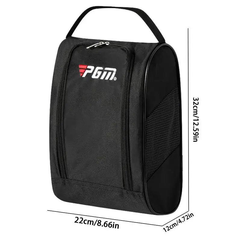 Golf Shoe Bag Waterproof Nylon Shoes Carrier Bags Outdoor Sport Portable Lightweight Shoe Bag Handbag for Travel Golfing Camping