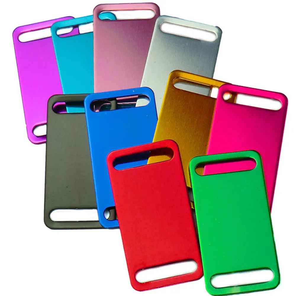 Commercio All'Ingrosso 100Pcs Targhette Identificative Per Animali Domestici In Alluminio Personalizzate Incise Per Targhette Per Cani Accessori Per C