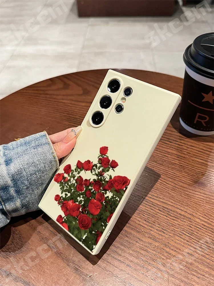 Vintage Rose Design Phone Case - Elegant Retro Fashion Cover