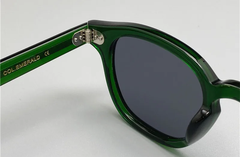 Sonnenbrille Mann Johnny Depp Lemtosh Polarisierte Sonnenbrille Frau Luxus Marke Retro Acetat Rahmen Hohe Qualität – Detail 13