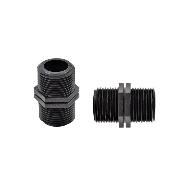1Pc 1/2 "~ 2" Bsp Műanyag Férfi Szál Egyenlő Átmérőjű Lezáró Gyűrűs Tömlő Cső Egyenes Kapcsoló Vízszűrő Alkatrészek