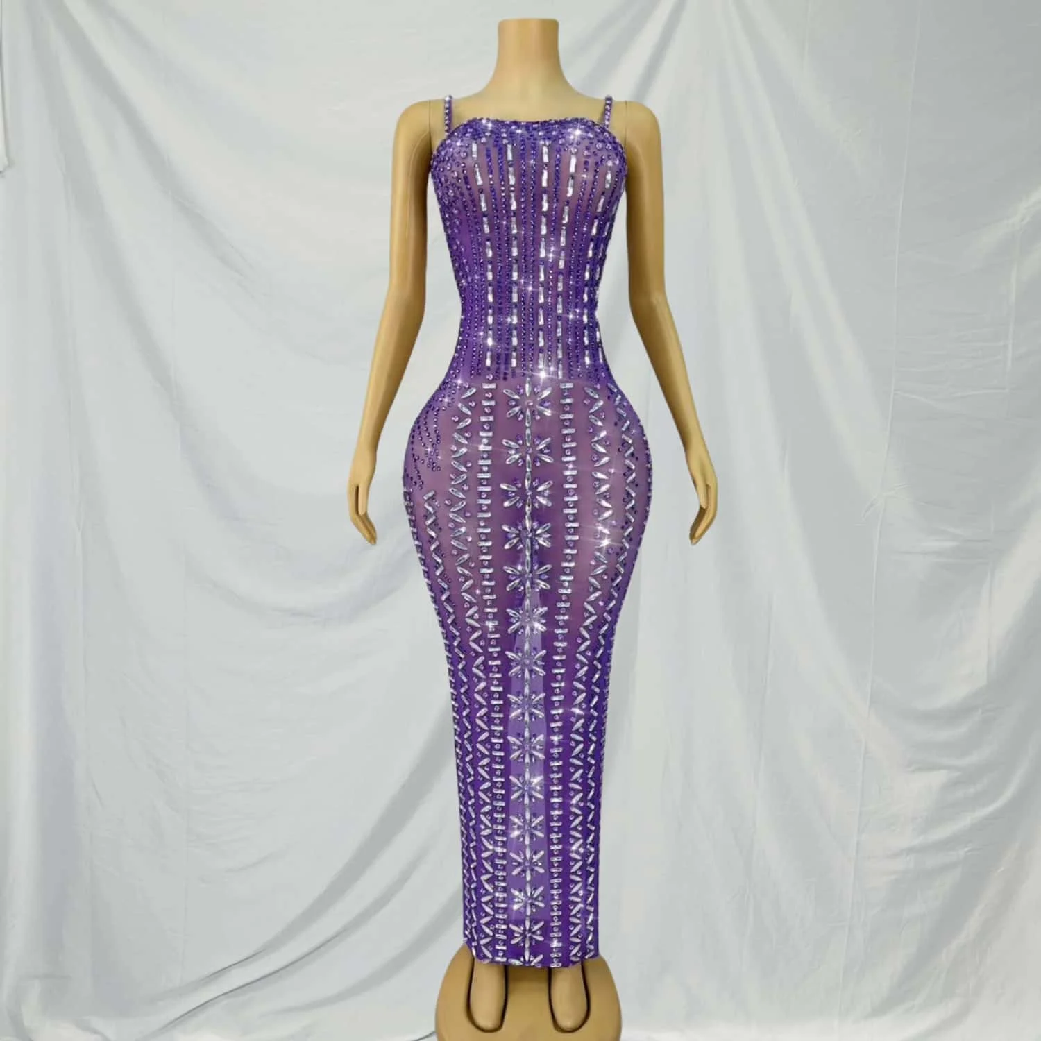 fitted lace wedding dress Men's Lavender Clip-On Suspenders