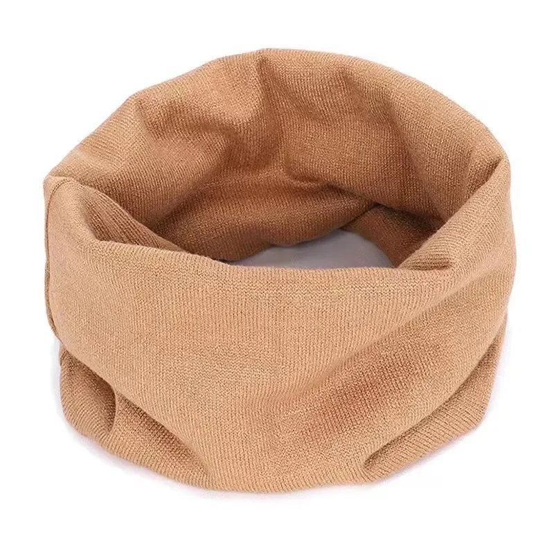 Cashmere Winter Scarf for Baby Boys Girls Kids Knitted Scarves Unisex Elastic Mufflers Children Autumn Crochet Baby Scarf baby scarf