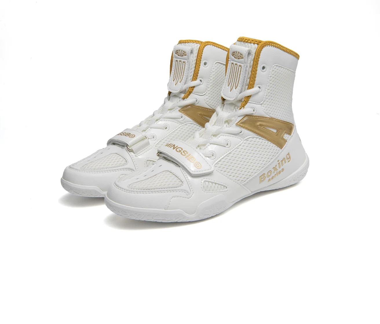 Description Picture 5 of itemMen Boxing Shoes Women Breathable Wrestling Shoes Professional Anti Slip Sport Sneakers Fighting Non-Slip Brand Boxing Boots