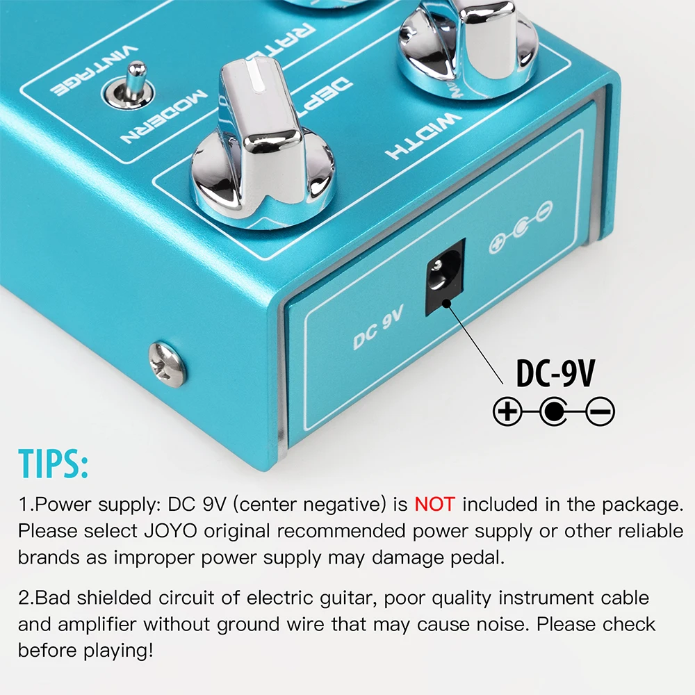 R-22 NARCISSUS CHORUS Semi-analog Chorus Guitar Effect Pedal Vintage Distortion
