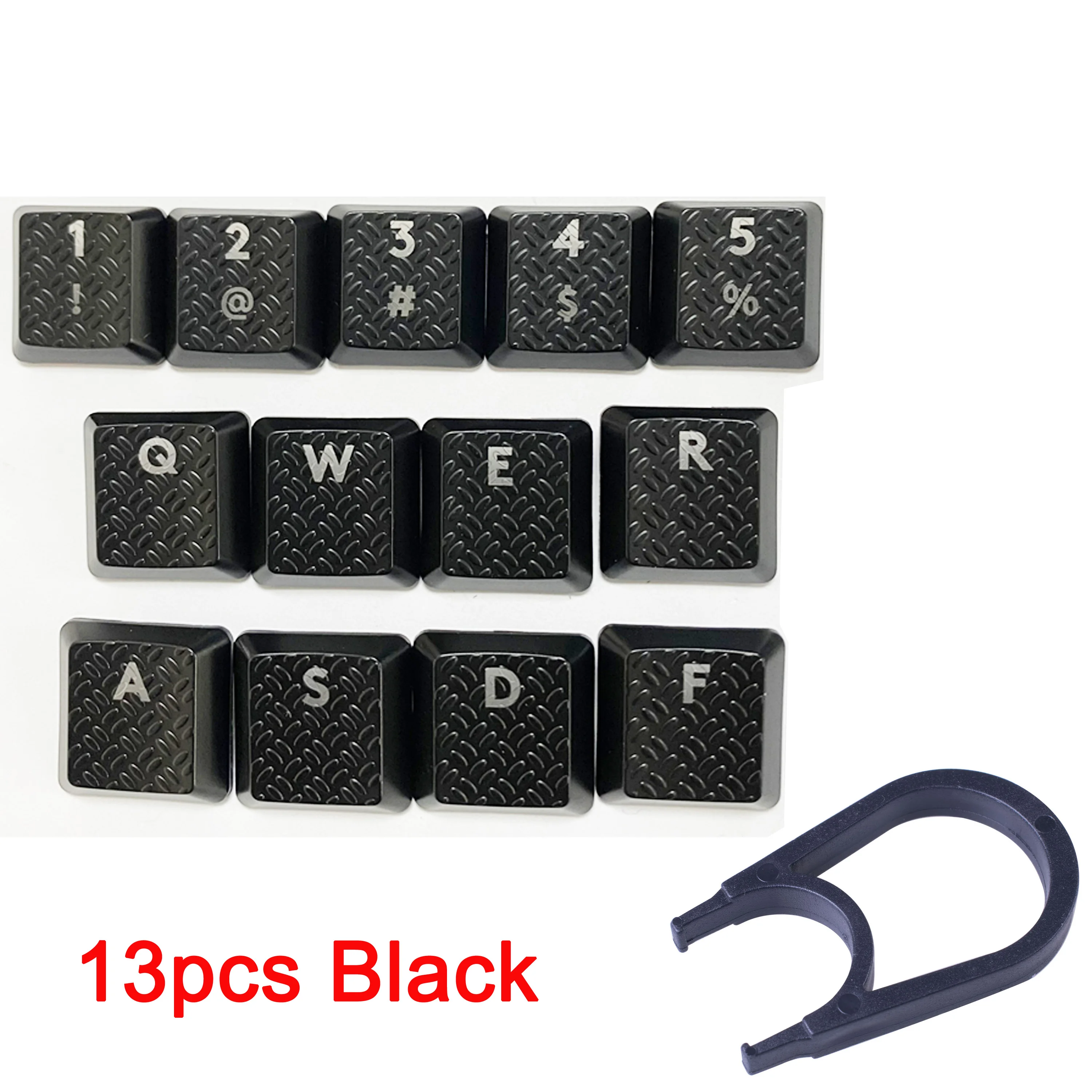 pces textura tactility backlit substituição keycaps para logitech tkl rgb teclado mecânico