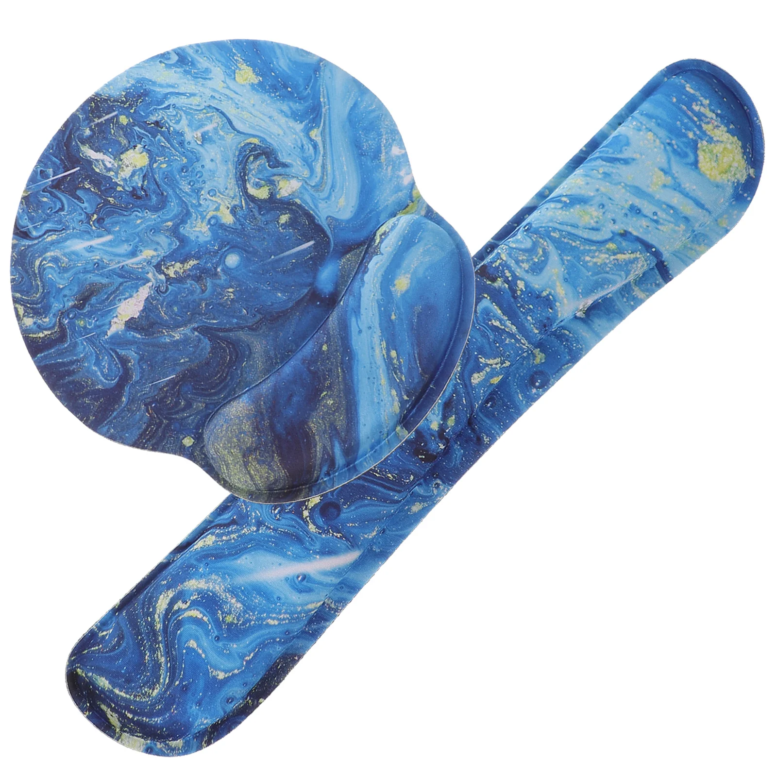 

Mouse Pad Set Keyboard Hand Wrist Support Typing Laptop Cushion Rubber Gaming Office for