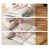 No Pump Need Vacuum Bag Quilt Clothes Organizer Wardrobe Storage SealerBags Compressed Saving Space Bags Reusable Travel Package 6