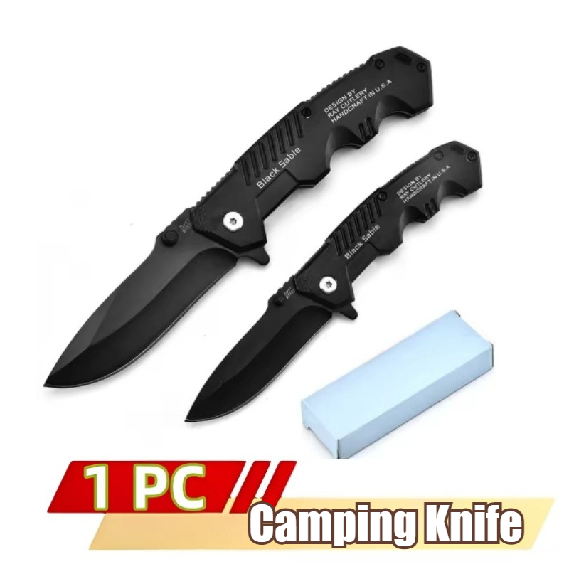 Folding Knife Stainless Steel Portable High Density Camping Knife Outdoor Camping Tactics Mini Portable Knife