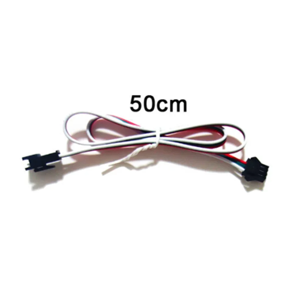 LED Lamp Driver 1M 2M 3M 2pin 3pin 4pin ARGB JST SM Plug Extension Male/female Eire Connector Cable For Led Light Driver CCTV
