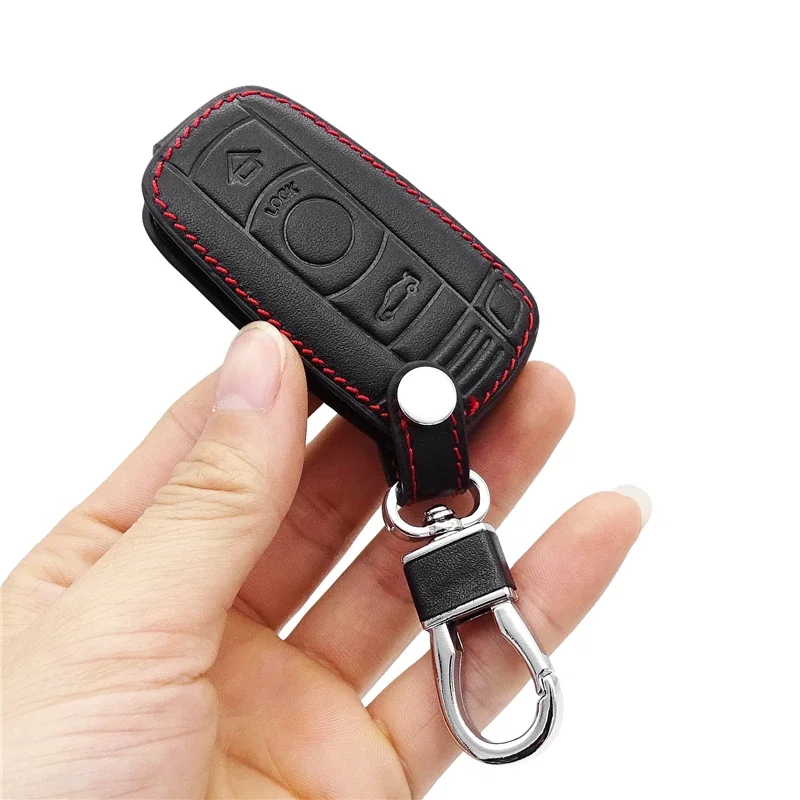 Custodia per chiave auto a 3 pulsanti per BMW Serie 3, 5, 7, M5, X3, X5