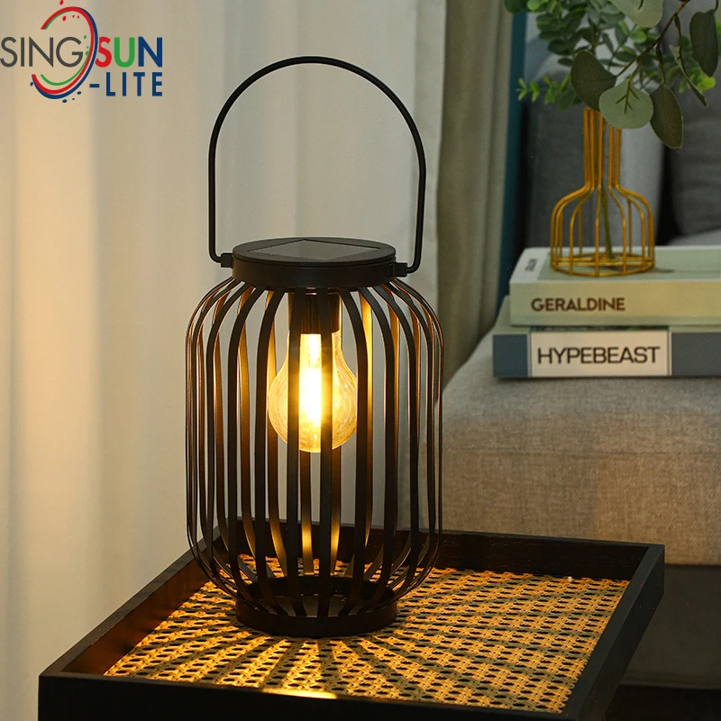 Candelabro De Metal Pequeño, Farol De Vela Retro Negros, Linterna Colgante Para Dormitorio, Sala De Tar, Jardín, Patio, Fitas, Decoración Del Hogar - AliExprs 15