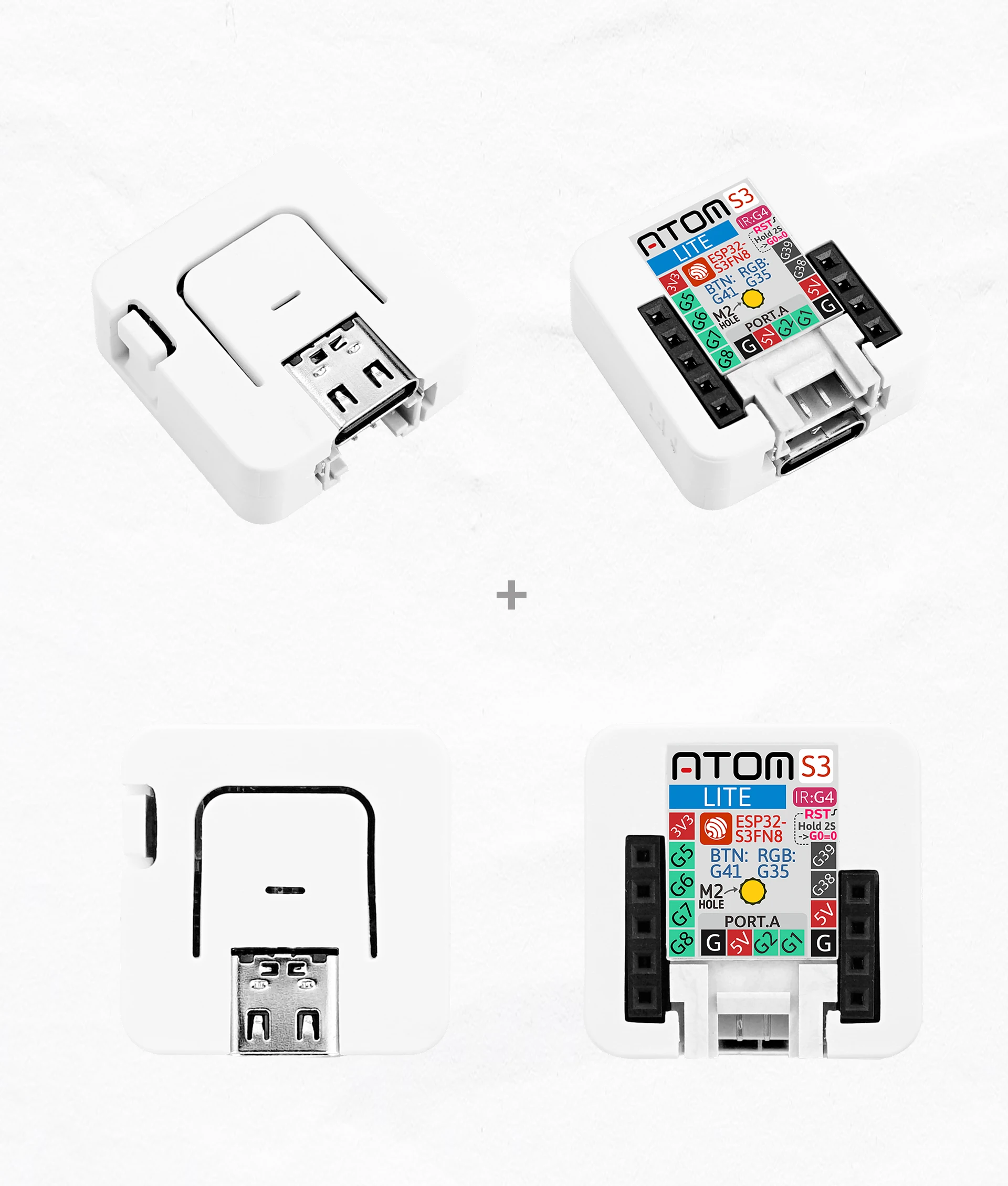 Official ATOMS3 Lite ESP32S3 Dev Kit