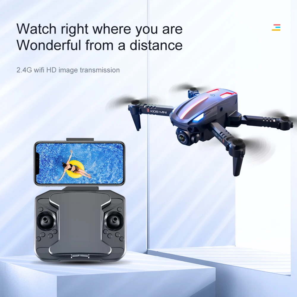 K108 Drone, watch right where you are wonderful from a distance 2.4g wifi