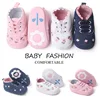 Baby Girls Cotton Shoes Retro Spring Autumn Toddlers Prewalkers Cotton Shoes Infant Soft Bottom First Walkers 0-18M 1