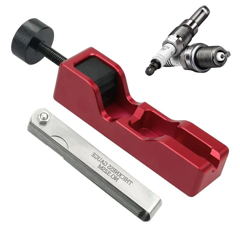 Spark Plug Gap Tool Spark Plug Caliper with Feeler Gauge Gap