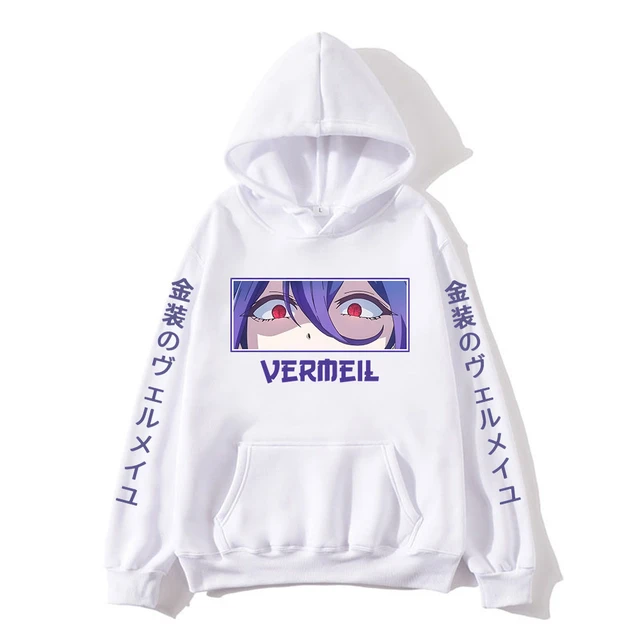 Vermeil In Gold Hoodies Anime Vermeil Eyes Graphic Sweatshirt Harajuku  Women Men Casual Clothes Oversized Loose