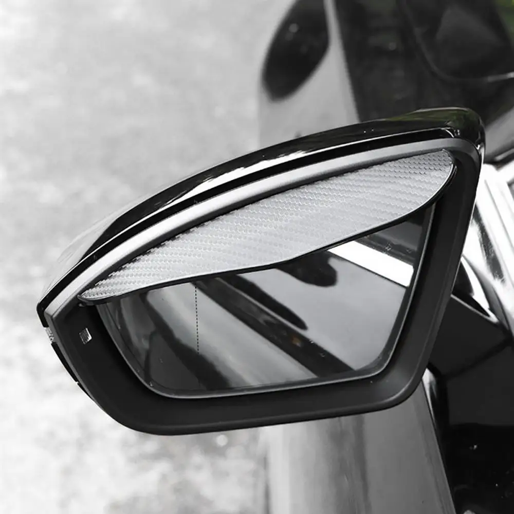 Reduces Rain Distortion Rearview Mirror Visor Enhances Visibility In Rainy Weather Sleek Design Car Side Rear View Mirror Trendy