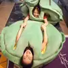 Wearable Turtle Shell Pillow PP Cotton Full Filling Soft Removable Kids Adults Gift Stuffed Animal Costume Plush Toy Home Decor 3