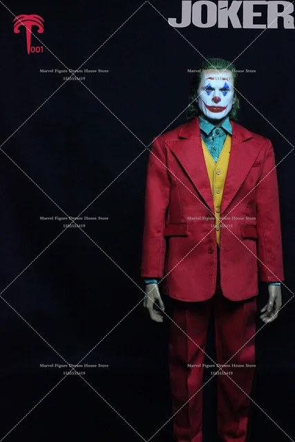 ジョーカーホアキンフェニックスアクションフィギュア、男性兵士