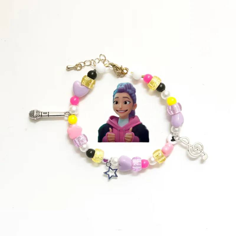 AICase Ensemble De Bracelets Dorés Inspirés De KPop, Pour Huntrix K-Pop