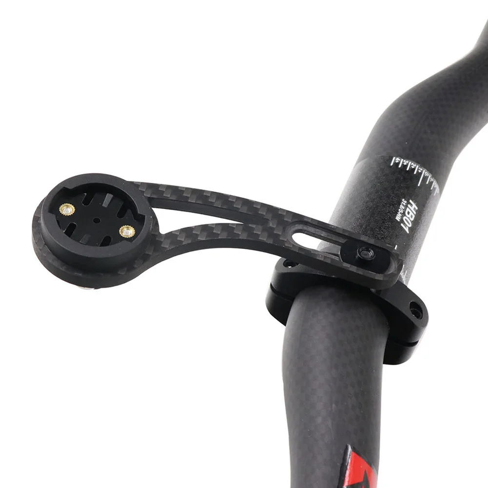 Carbon Fiber Bike Computer Mount Holder Bicycle Bracket Set For Go Pro