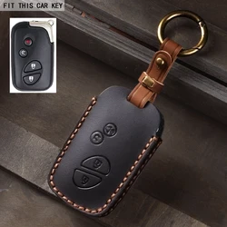Premium Car Key Cover - Luxury Shell Case Interior Accessory (Black)
