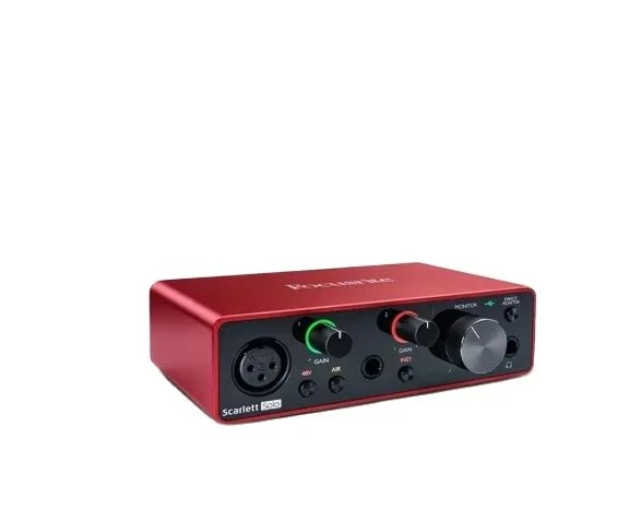 Hot Focusrite Scarlett Solo 3rd Gen Audio Interface Headphone