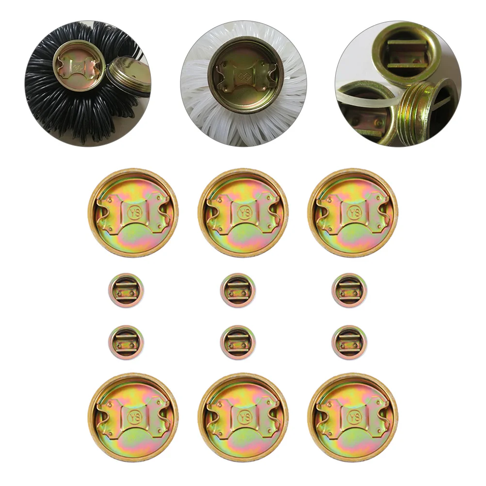 

12pcs Bung Cap 200l Oil Drum Cap Water Drum Plug Replacement Iron Seal Cover