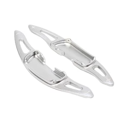 Enhanced Car Steering Wheel Shift Paddle Extension Shifter (Silver)