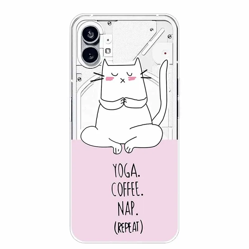 Silicone Soft Cute Transparent Protective Case - Clear TPU Cover