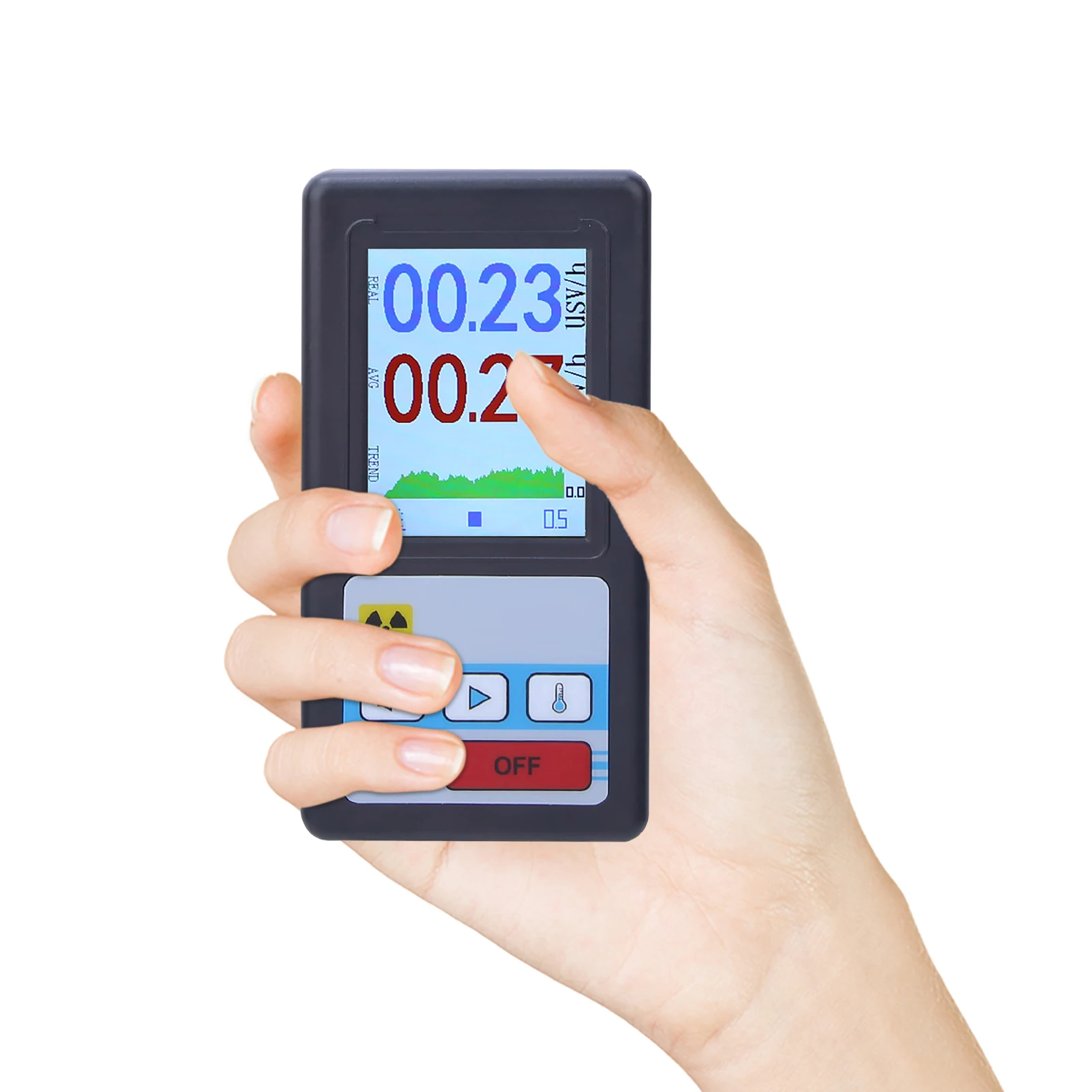 Handheld Nuclear Radiation Detector Counter Dosimeter New Series High Sensitivity Professional Geigercounter