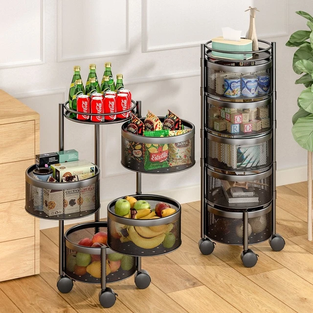 1pc Multifunctional Double-layer Kitchen Storage Rack For Kitchen, Living  Room: Spice, Snack Organizer