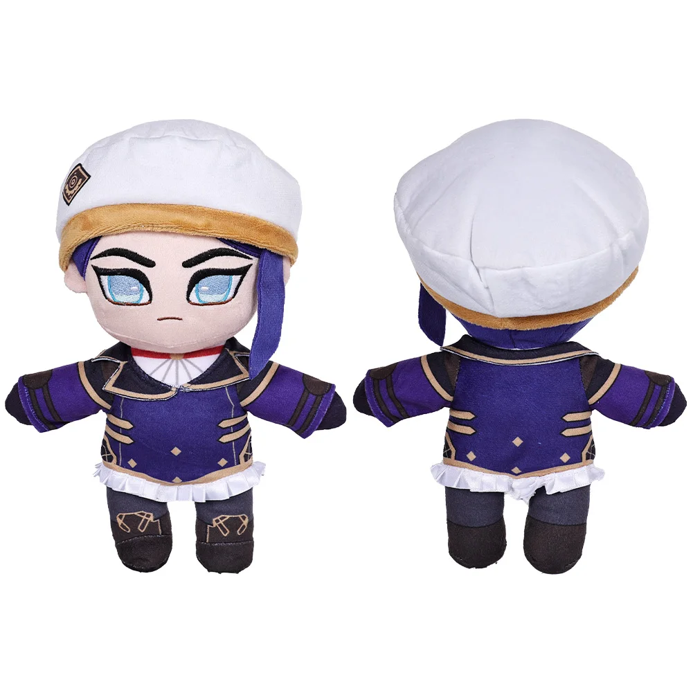 Arcane Vi Caitlyn Jinx Cosplay Plush Kayn Ezreal Cartoon Heartsteel Plushies Adult/Kids Birthday Xmas Gifts plush toy plush doll