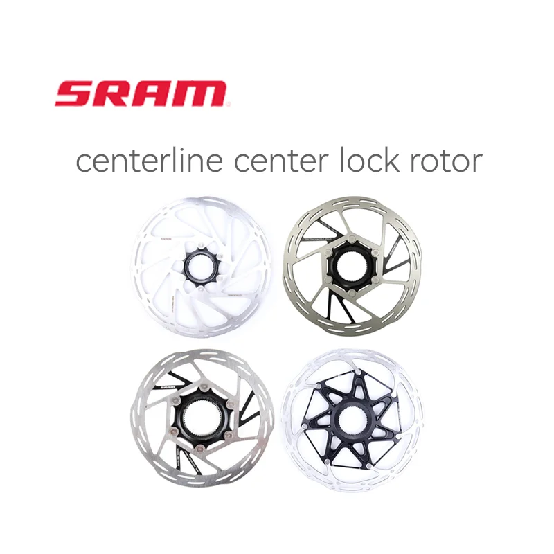 Sram-ディスクブレーキ,中央ロック付きブレーキローター,200/180