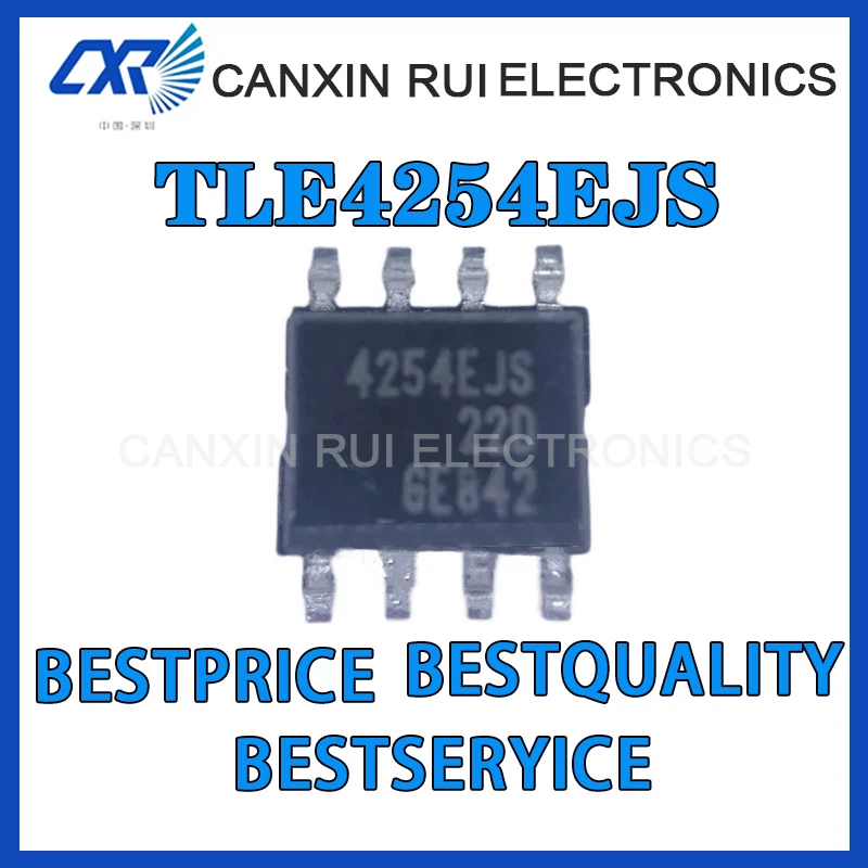 

TLE4254EJS screen printing 4254-EJS Chip Sop8 Low-dropout regulator IC chip
