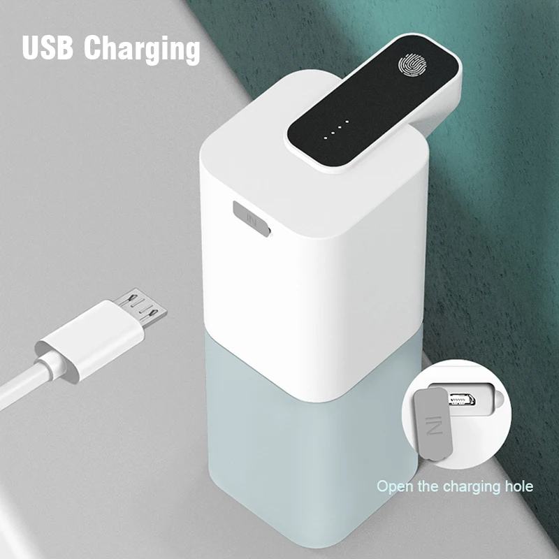 Automatic Inductive Soap Dispenser Foam Washing USB Rechargeable Smart Hand Washing Soap Dispenser Alcohol Spray Dispenser 2