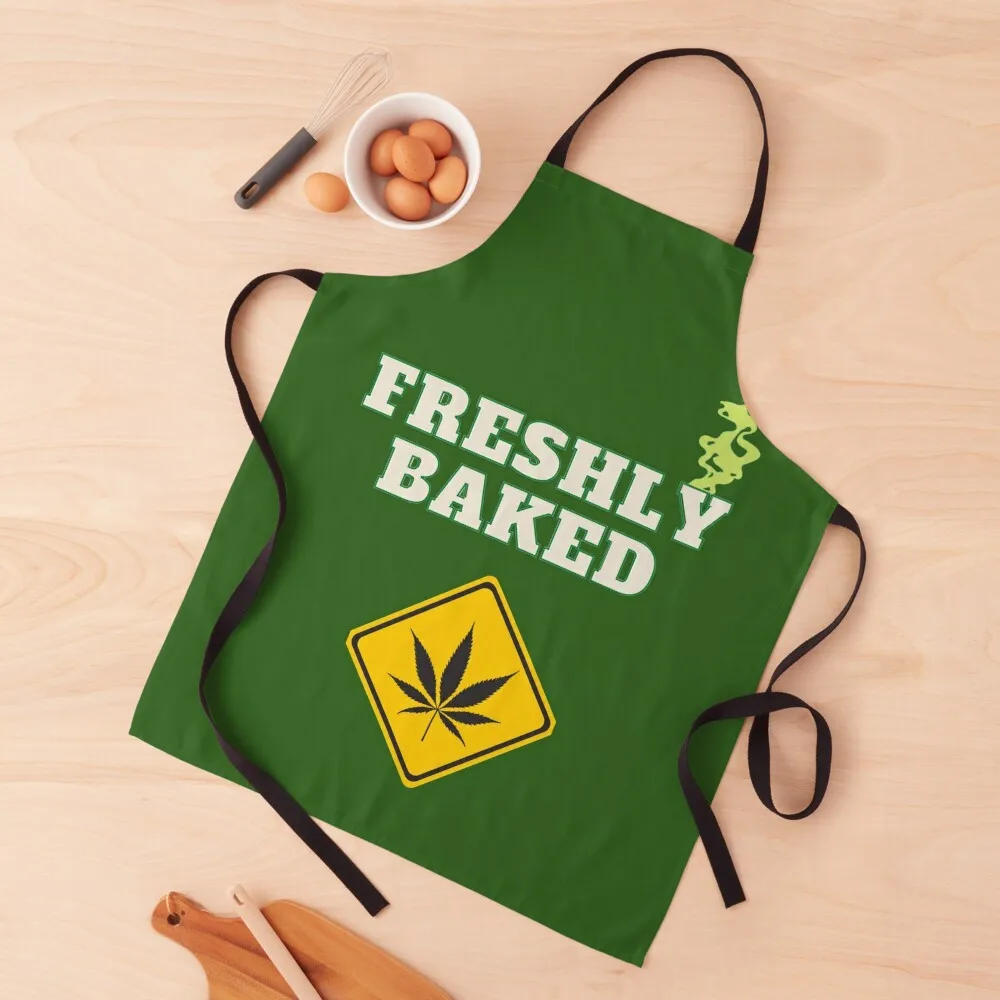 

Freshly baked Apron Household Items Kitchen chef costume painting Nursing Apron